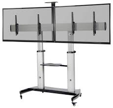 Shop furniture, lighting, storage & more! Vivo Ultra Heavy Duty Tv Stand For 37 To 60 Inch Flat Screens Mobile Adjustable Rolling Dual Tv Cart Mount With Wheels Stand Tv12h Buy Online In Dominica At Dominica Desertcart Com Productid 83636933