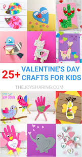 30+ fun and easy diy homemade craft cards for kids to make this valentines! 35 Valentine S Day Crafts For Kids The Joy Of Sharing