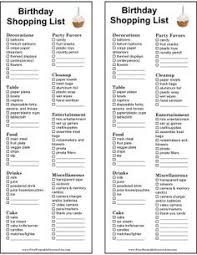 Birthday Party Food List For Adults Shopping List Diabetic Food List Diabetic Grocery List Gluten Free Diet Recipes
