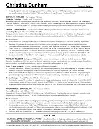 resume christina dunham