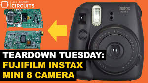 List of zink cameras, printers and paper. Teardown Tuesday Fujifilm Instax Mini 8 Camera Youtube