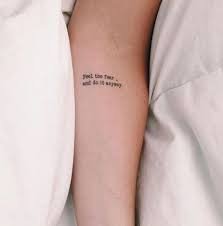 44 Inspirational Tattoo Designs You Needed Yesterday 003 Elbow Tattoos Small Quote Tattoos Quote Tattoos Girls