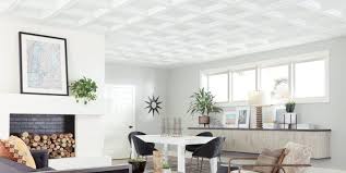 Easy way to makeover an existing drop ceiling. Pvc Ceiling Tiles Ceilings Armstrong Residential