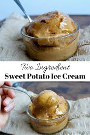Two Ingredient Sweet Potato Ice Cream Sinful Nutrition Recipe Healthy Dessert Recipes Sweet Potato Dessert Healthy Desserts Easy