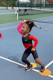 Pinterest email send text message. Serena Williams Puts Mini Me Daughter Olympia In Adorable Replica Of Her Tennis Outfit Mirror Online