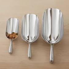 Williams Sonoma Cast Aluminum Ice Scoop | Williams Sonoma