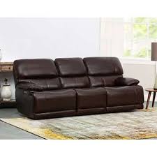 Aleena Leather Power Reclining Sofa With Power Headrest In 2020 Power Reclining Sofa Power Recliners Reclining Sofa