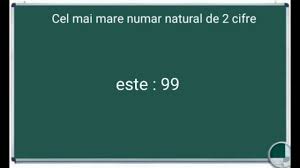 Programul va afișa pe ecran pe rânduri separate câte un triplet conform cerinței, numerele din triplet fiind in ordine strict crescatoare și separate prin cate un spațiu. Cel Mai Mare Numar Natural De Doua Cifre Exemple Exercitii Matematica Youtube