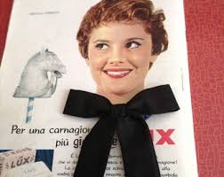 Black Bow Tie for Women, Bow Choker, Bow Neck Tie, Bow Necklace, Bow Tie  Adjustable, Black Ascot Tie