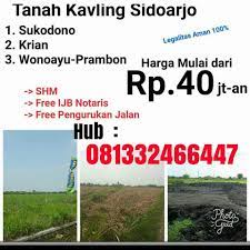 Jual tanah kavling murah sidoarjo. Info Tanah Kavling Murah Strategis Di Sidoarjo Home Facebook