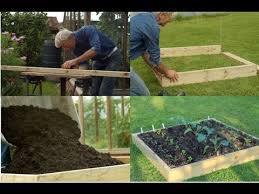First, face the garden bed and slice into the turf repeatedly until you've outlined the entire bed. Create A No Dig Raised Bed Compost On Weeds With Tips On Planting See The Growth Youtube