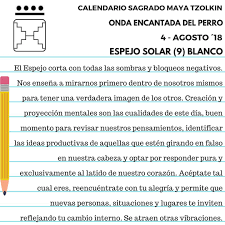 Lo Que Refleje Sea Lo Que Habita En Mi Corazon Inlak Ech Calendariomaya Tzolkin Sincronario Cartanatalmaya Onda Encantada Calendario Maya Sello Maya