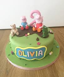 Those 7 cakes were sold in each. Peppa Pig 2nd Birthday Cake The Cakery Leamington Spa