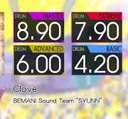 【GITADORA】 Clove (MASTER ~ BASIC) Drum