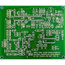 Pt2399 is an echo audio processor ic utilizing cmos technology which is equipped with adc and dac, high sampling frequency and an internal memory of 44k digital processing is used to the pin assignments and application circuit are optimized for easy pcb layout and cost saving advantage. Mfos Voltage Controlled Echo Module Bare Pcb