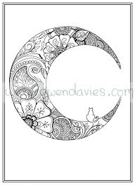 Its so interesting we've gone. Mandala Moon Coloring Pages For Adults Novocom Top