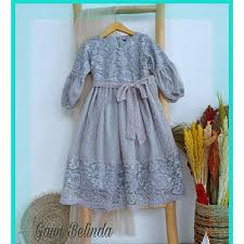 Kaos raglan gamis anak kancing henley. Dress Brukat Bayi Anak Fashion Muslim Harga Terbaik Agustus 2021 Shopee Indonesia