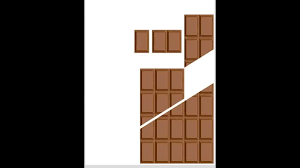 Next time you're hanging out with your friends, invite them to take the infinite chocolate bar challenge: The Infinite Chocolate Bar Puzzle A Visual Riddle Youtube