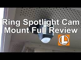Recessed lighting installing ring spotlight mount cam. Ring Spotlight Cam Mount Review Unboxing Setup Installation Settings Video Footage Youtube