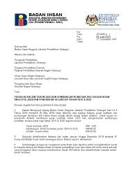 Sesungguhnya, penutup surat rasmi tidak kurang pentingnya seperti menulis permulaan surat rasmi. 22 Penyata Kutipan Yuran