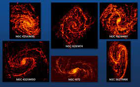 What 100,000 Star Factories in 74 Galaxies Tell Us about Star Formation  across the Universe - National Radio Astronomy Observatory