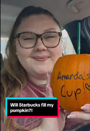 Will @Starbucks put a PSL in my pumpkin?! 🎃 Ps I can’t remember the girl  who I saw do this first. Pls tag her if you know her!!! I think it was  Hellthy something? 🥺 #viralfood #starbucks #psl ...