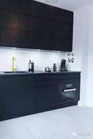 欧松板装修新厨房独家黑色哑光系列 板材知识 杭州森权木业有限公司 home decor bathroom vanity kitchen cabinets