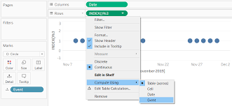 How To Make A Tableau Timeline When Events Overlap