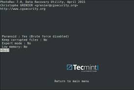Run the program on your computer then select the partition where your lost files located and click scan to view lost files. Photorec Recover Deleted Or Lost Files In Linux