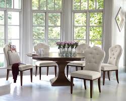 Haven 6 Piece Table And Chairs Set By Bernhardt Round Pedestal Dining Table Round Pedestal Dining Round Dining Room