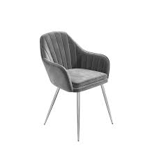 Oak extending dining table and grey chairs with chrome. White Extendable Dining Table With 6 Grey Tub Chairs Seats 6 Furniture123