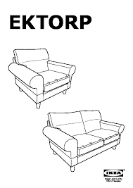 Divano ikea ektorp 3 posti con. Ektorp Divano A 2 Posti Nordvalla Azzurro Ikeapedia