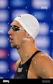 Alain Bernard during the Swimming Meeting in Strasbourg, France