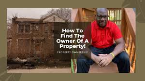 If the rental property is not being kept up lack of money is often the root cause. Property Ownership How To Find The Owner Of A Property Youtube