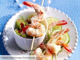 Crevettes Au Punch Coco Gingembre Recettes Recette Recette Repas Recette Entree Facile