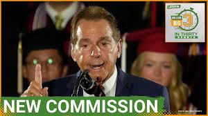 Nick Saban Joins New U.S. Commission