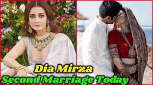 Image via the wedding filmer. Dia Mirza Second Marriage With Vaibhav Rekhi Youtube