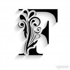 Techradar is supported by its audience. Letter F Black Flower Alphabet Beautiful Capital Letters With Fototapete Fototapeten Luxus Logo Schreiben Myloview De