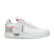 Black Air Force 1 Off White Back Off White X Air Force 1 Low The Ten Nike Ao4606 100 Goat Air Huarache White Nikes Air Force