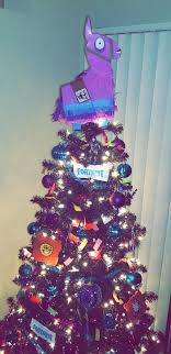 Fortnite Christmas Tree Christmas Tree Themes Christmas Trees For Kids Christmas Themes Decorations