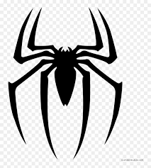 Find the best hd spiderman logo wallpaper on getwallpapers. Spider Silhouette Animal Free Black White Clipart Images Spider Man Spider Logo Hd Png Download Vhv