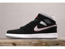 Air Jordan 1 Mid Bg Gym Red White Black Air Jordan 1 Mid Black Particle Grey Gym Red 554724 060 For Jordan 1 Mid Air Jordans Jordan 1