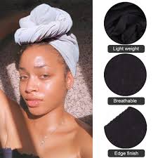 Xtrend Stretch Head Wrap Scarf Stretch Turban Long Hair Scarf Wrap Sol