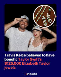 I can't even get a guy to text me back. Travis Kelce is believed to have  gifted Taylor Swift a rare $125,000 opal jewellery suite once owned by  Elizabeth Taylor, after the