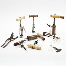 Group of Nine Vintage Corkscrews sold at auction