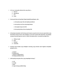 Maybe you would like to learn more about one of these? Kumpulan Soal Antropologi Untuk Mahasiswa Masnurul