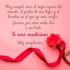 El día del padre es una fiesta importante en españa que se celebra el 19 de marzo, el mismo día que la iglesia católica celebra san josé. Encantadoras Frases Cristianas De Cumpleanos Para Mi Esposo Bonitas Imagenes Cristianas