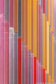 Coloured Glass Fins Of Oxford University Biochemistry Building Oxford Uk Architects Hawkins Brown Built 200 Biochemistry Colored Glass Facade Architecture