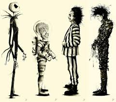 CHRISTMAS — Different Tim Burton Characters on We Heart It