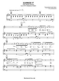 If you're looking for ways to find free music downloads, there are tons of completely. Earned It Piano Sheet Music The Weeknd Download Piano Sheet Music Piano Sheet Sheet Music